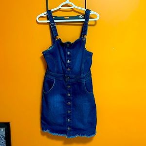 Stretchy jean dress